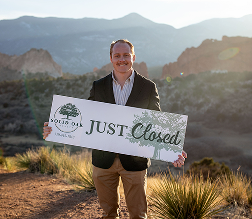 Jason Anderson closing sign Jason Anderson Colorado Springs veteran real estate agent